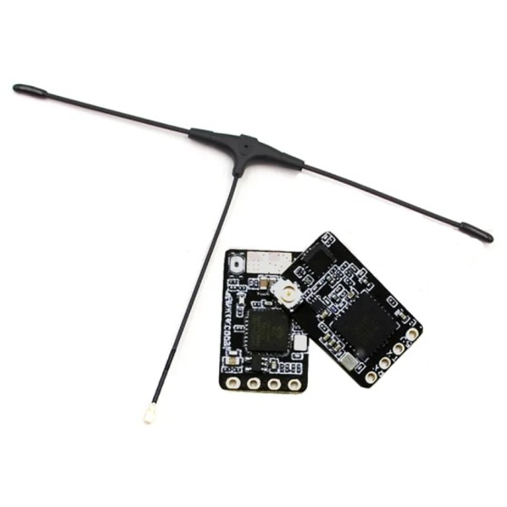BAYCK ELRS 915MHz / 2.4GHz NANO ExpressLRS with T Type Antenna Support Wifi Upgrade for RC Traversing Drones Parts